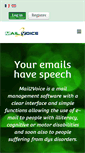Mobile Screenshot of mail2voice.org